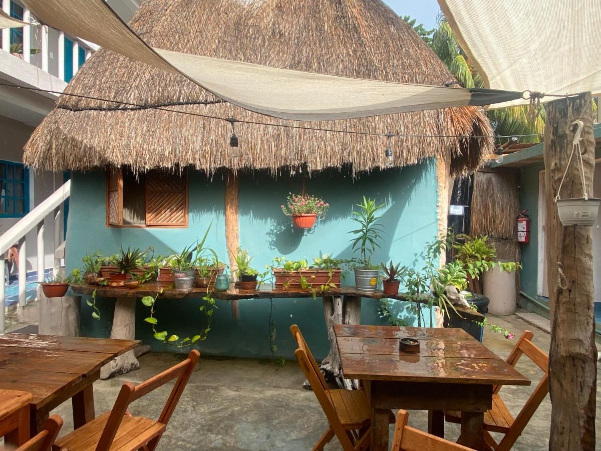 Barco Verde Hostel Isla Holbox Exterior foto