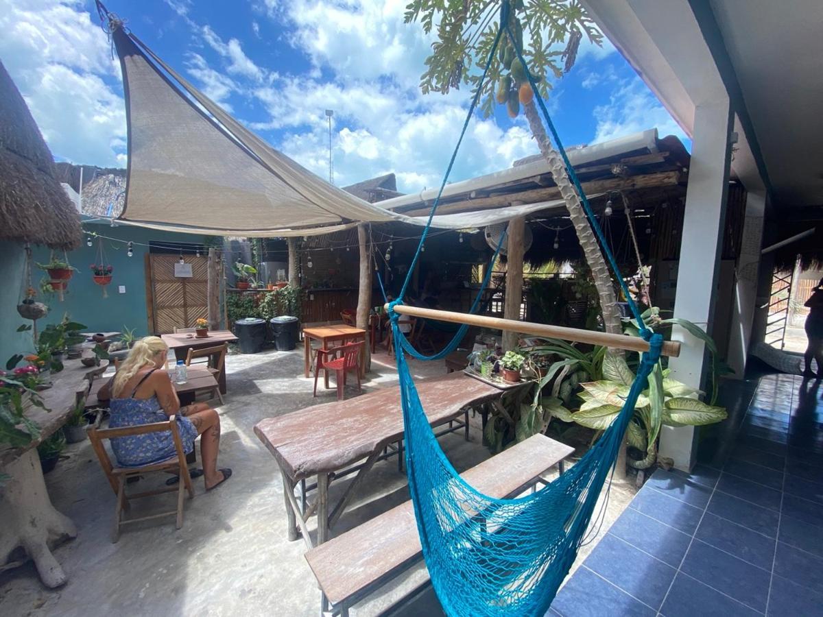 Barco Verde Hostel Isla Holbox Exterior foto